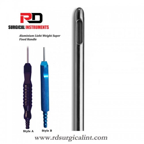 Aluminum Fixed Handle Liposuction Cannulas