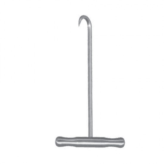 T-Handle Bone Hook 20mm Deep 20.5cm