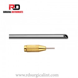 Blunt Extractor Injector Tip Cannula Micro Injectors with threaded hub