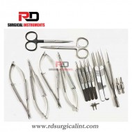 Basic Hand Surgery 17 PCS Set of Micro Surgery Instruments 