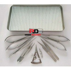 Micro surgery set Micro needle holder scissors Micro Surgical instruments