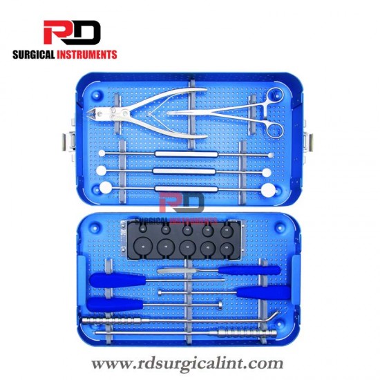 Titanium Mesh Cage Instrument Set