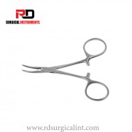 Hartman Surgical Hemostatic Forceps Curved