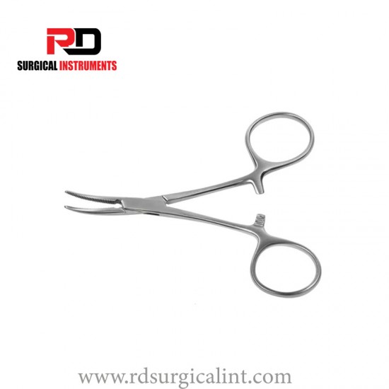 Hartman Surgical Hemostatic Forceps Curved