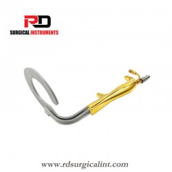C Circular Breast Retractor With Fiber Optic