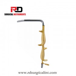 Ferreira Retractor with Double Handle Fiber optic