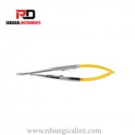 Microsurgery Needle holder - TC (Tungsten carbide) Straight