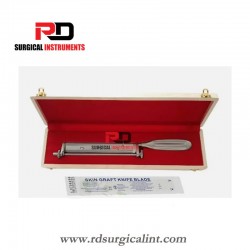 Watson Skin Grafting knife with Sterilized Blade In Wooden box