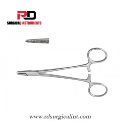 Baumgartner Needle Holders - Standard with Serrated Jaws