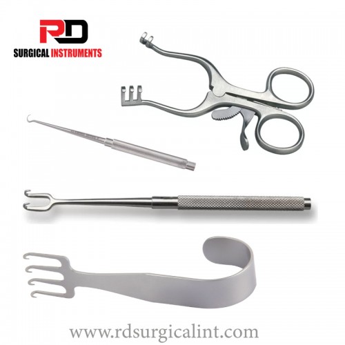 Surgical Skin Hooks and Retractors