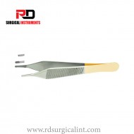 Adson Brown Tissue Forceps Tungsten Carbide - With 7 x 7 teeth