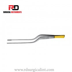 Rees Bayonet Dressing Forceps, TC