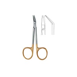 TC Wilmer Converse Scissors, Angled 10cm