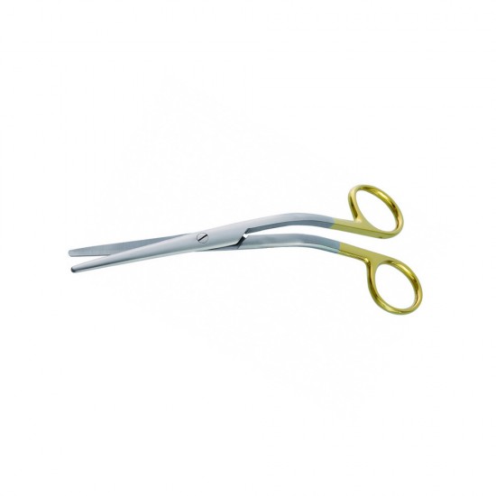 Cottle Dorsal Scissors Angled, TC (Tungsten carbide) 6"